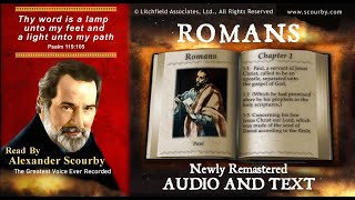 45  Book of Romans  Read by Alexander Scourby  AUDIO amp TEXT  FREE on YouTube  GOD IS LOVE [upl. by Keram]