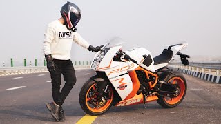 KTM RC8R The Rarest Super Bike of India  900K Special Vlog [upl. by Seuqram71]