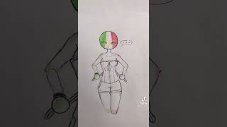 los videos mas virales de countryhumans tiktok [upl. by Ivette]