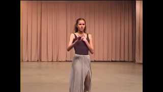 Alina Somova 2003 8th Year Vaganova Graduation Acting Class Exam [upl. by Trik490]