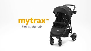 Joie mytrax™  MultiMode Pushchair With Carry Cot Connection for Newborns amp Toddlers [upl. by Schwejda]