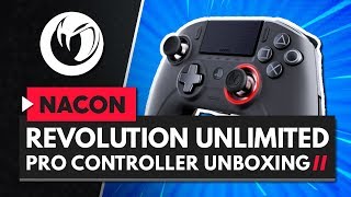 NACON Revolution Unlimited Pro PS4 Controller Unboxing amp Impressions [upl. by Geis]