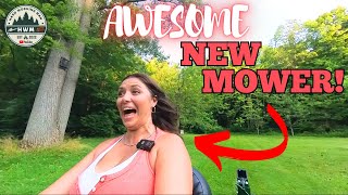 AWESOME New Zero Turn Lawn Mower Must See WOW So Fast [upl. by Ahsenit]