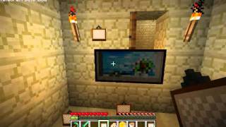 Minecraft Geheimgang hinter Bild bauen [upl. by Gere]