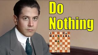 Capablanca Uses the EASIEST Chess Strategy Ever [upl. by Brandwein]