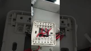 Fire alarm module wiring diagram [upl. by Anerys856]