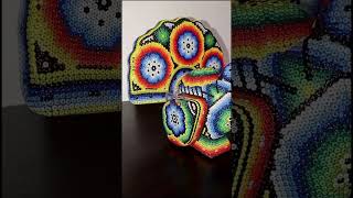 Figuras madera Arte Huichol [upl. by Lemar]