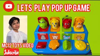 ASMR 😍🔴 So Cute POP UP Learning Toy popup satisfying asmr trending [upl. by Alicea]