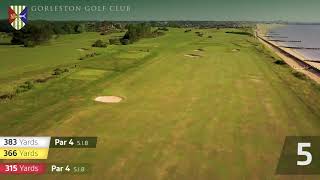 Gorleston Golf Club Hole 5 [upl. by Tibbs141]