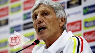 Vea la rueda de prensa de José Pékerman en Barranquilla [upl. by Ladnyc]