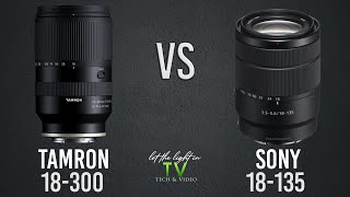 Sony 18135mm vs Tamron 18300mm  Videography Review [upl. by Mcevoy]