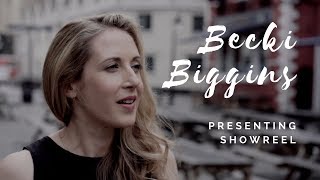 Becki Biggins Presenting Showreel [upl. by Nomla]