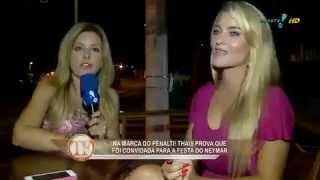 TV Fama Gata barrada em festa prova que foi convidada por Neymar [upl. by Nosloc775]