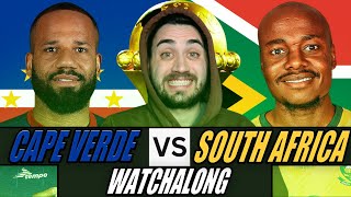 CAPE VERDE 00 12 Pens SOUTH AFRICA LIVE AFCON QUARTER FINAL WATCHALONG [upl. by Nnednarb]