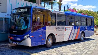 Terminal Helena Maria  Movimentação de ônibus [upl. by Herrington]