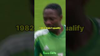 Nigeria World Cup history 19302022 shorts football nigeria [upl. by Adnohsek]