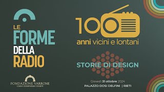 Le forme della Radio Storie di design [upl. by Lucania]