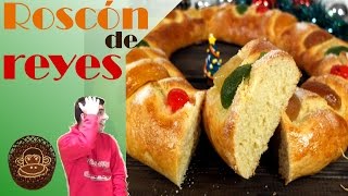 ROSCÓN de REYES 😍😋fácil la receta más sencilla Receta  229 [upl. by Yelroc720]