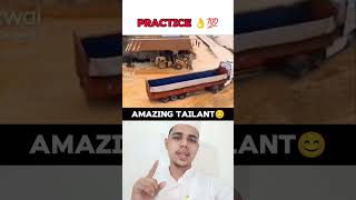 Kya gajab ka driver hai 😲💯 practice amazingtailant viralvideo shortsfeed [upl. by Remmos]