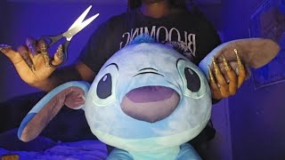 ASMR Pampering Stitch To Sleep 💙😴 layerd sounds [upl. by Angadreme]