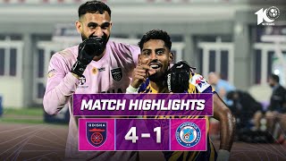 Match Highlights  Odisha FC 41 Jamshedpur FC  MW 12  ISL 202324 [upl. by Zsa]