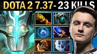 Juggernaut Gameplay Miracle with 23 Kills and MKB  Dota 737 [upl. by Hospers]