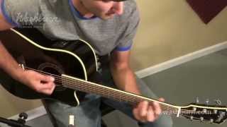 Washburn WCD18CE Comfort Series AcousticElectric Guitar [upl. by Jacie3]