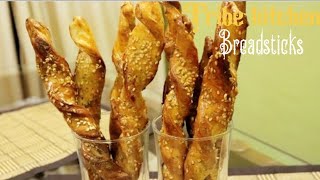 Oregano Breadsticks at Home  Italian Breadsticks Recipe [upl. by Rojam]