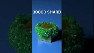 Pyramid breaks a Cube into 30000 pieces shorts 3d blender3d cinema4d simulation science maths [upl. by Arinaid]