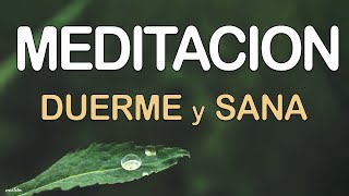 🐌SANAR CUERPO y MENTE🧡DORMIR PROFUNDO SANANDO ANSIEDAD  Meditación GUIADA con RELAJACION ZEN [upl. by Neenahs453]