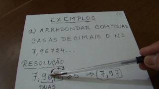 TRANSFORMAÇÃO DE DÍZIMA P EM FRAÇÃO E ARREDONDAMENTO [upl. by Calle]
