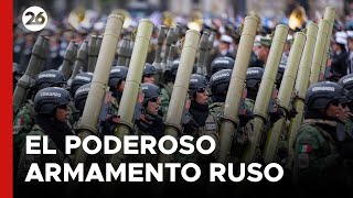 Así es el poderoso armamento que maneja el Ejército ruso [upl. by Rollecnahc]