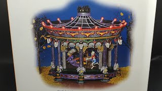 Dept 56 Halloween Village Ghostly Carousel 55317 Test Video [upl. by Yedorb]