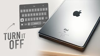 How to Turn Off Floating Keyboard on iPad tutorial [upl. by Berlyn425]