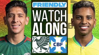 Mexico vs Brazil  International Friendly Stream  Copa America Prep  LIVE Watch Along amp Reaction [upl. by Eekaz513]