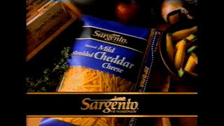 Sargento Shredded Cheeses Commercial 1991 [upl. by Zarla]