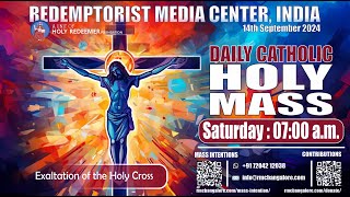 Catholic Holy Mass  Exaltation of the Holy Cross 14th September 2024  Saturday [upl. by Aivatco]