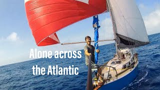 23 days alone across the Atlantic in a small boat [upl. by Adlesirg]