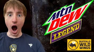 Mountain Dew Legend Buffalo Wild Wings Exclusive  Mini Vlog amp Review [upl. by Nnoryt]