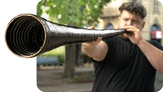 Wooden Trombone Made With 60W Laser Cutter [upl. by Ferrick61]