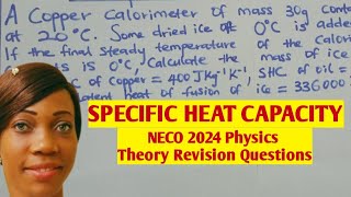 NECO 2024 Physics Theory Revision Questions and Answers [upl. by Esac799]