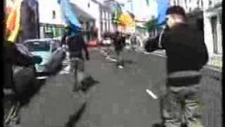 Dan Darragh RFB  Ballycastle Hungerstrike March 2006 Prt2 [upl. by Ahsineb223]