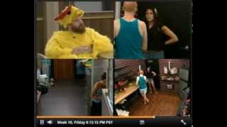 BB15 Amanda tries to Slam Elissa with the Storage Room Door [upl. by Siuol]