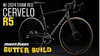 BUTTER BUILD 2024 Cervelo R5 amp NEW SRAM RED [upl. by Auqinu923]