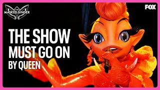 Goldfish Performs quotThe Show Must Go Onquot by Queen  Season 11  The Masked Singer [upl. by Rexana139]