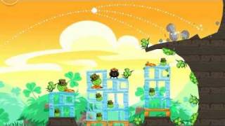 Official Angry Birds Seasons Walkthrough Go Green Get Lucky 18 [upl. by Eicyaj170]