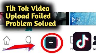 Tik Tok Video Upload Failed Problem Solved [upl. by Salena]