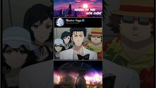 Okabe Rintaro gets arrested at the airport 😂  SteinsGate  shorts anime animeedit [upl. by Tyrrell]