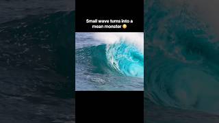 How Did He do THIS surf surfing waves ocean shorts viralvideos scary sports entertainment [upl. by Eiralih]