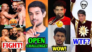 MOST CONFUSING LAFDA 💀 Dhruv Rathee OPEN CHALLENGE Samay Raina CarryMinati Shaktimaan Diljit [upl. by Attelrac]